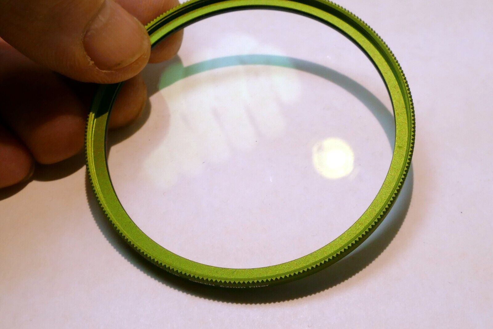 Karma 62mm Filter UV multi-coated protector ME-Foto Green Rim