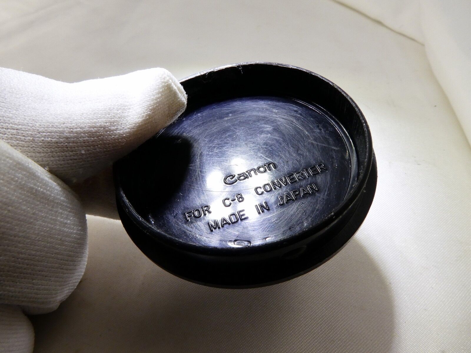 Rear Lens Cap for Canon C-8 Converter 1.6X lens 0.65X slip on 46.5mm ID 50mm OD