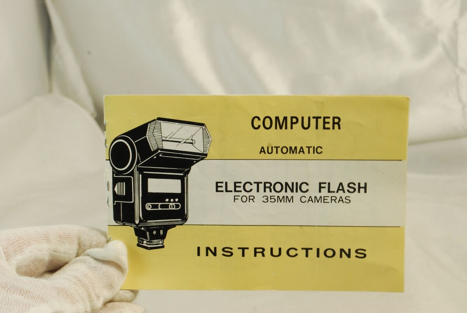 Computer Automatic Electronic Flash for 35mm Cameras Instructions Vintage6102082