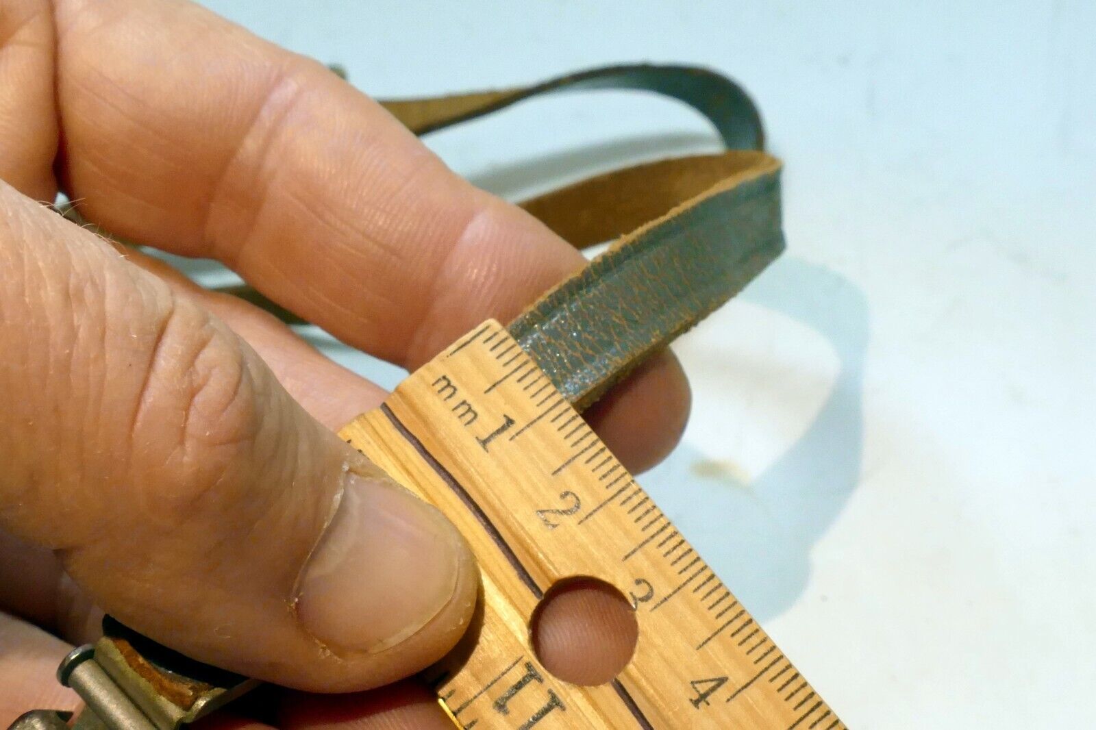 S EC S2A Leather Zenza Bronica shoulder neck strap 1cm wide OEM