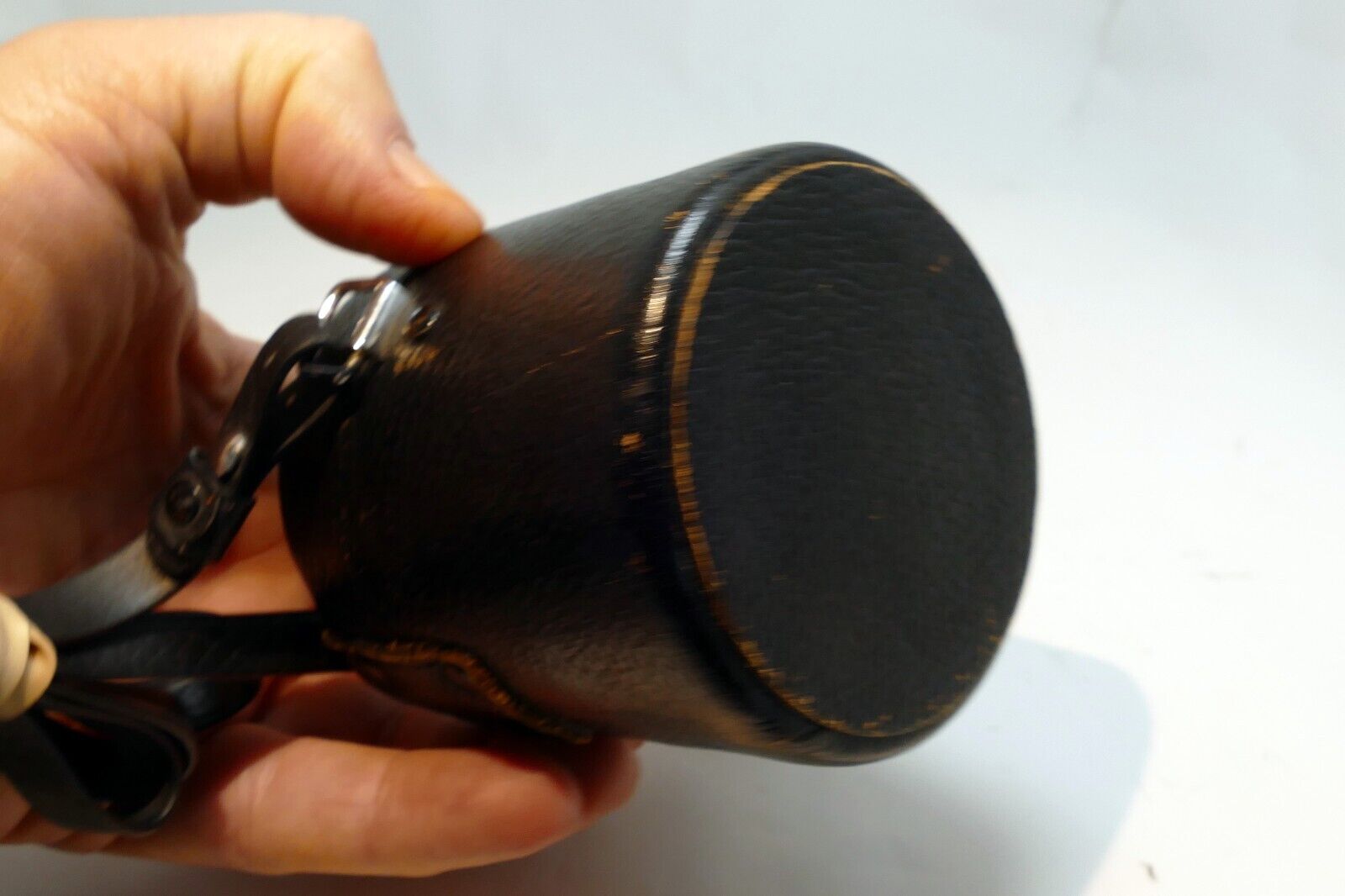 Pentax Asahiflex hard Lens Case for 83mm F/1.9 M37 58mm f2.4