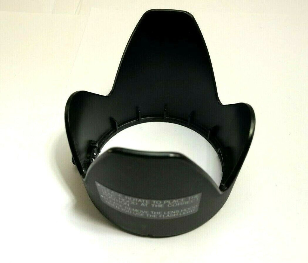 Lens Hood Shade 57mm ID unknown brand twist on type Telephoto
