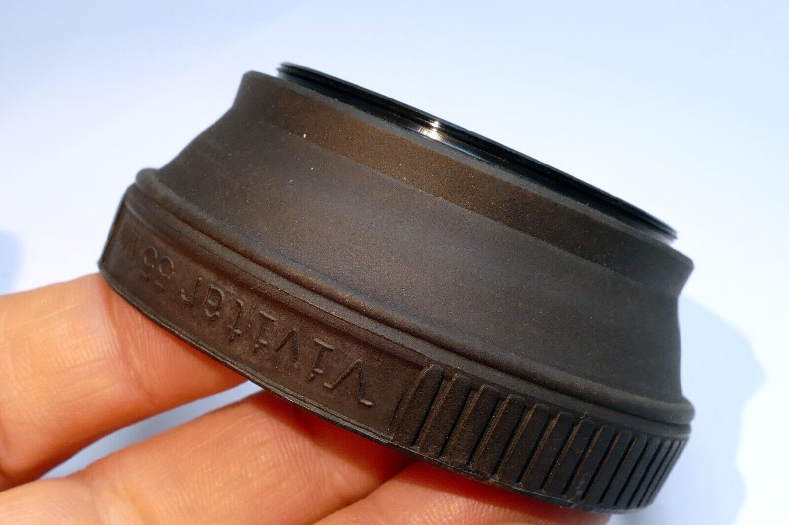 Vivitar 55mm Rubber Lens Hood Shade  double  threaded
