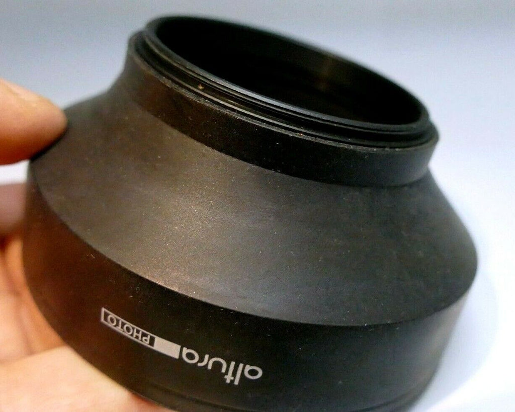 58mm rubber lens hood shade for normal Telephoto 3-qay