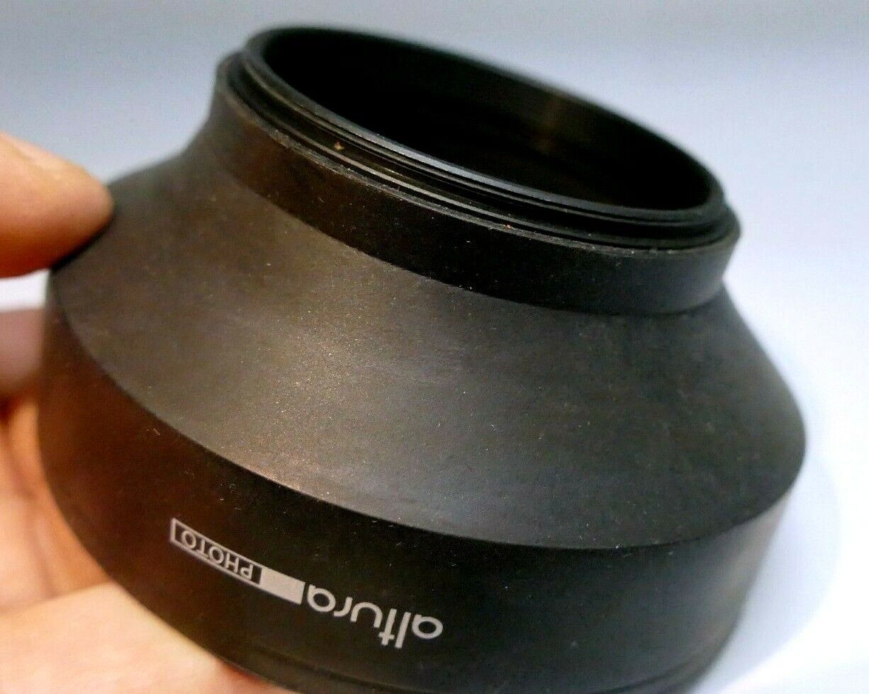 58mm rubber lens hood shade for normal Telephoto 3-qay