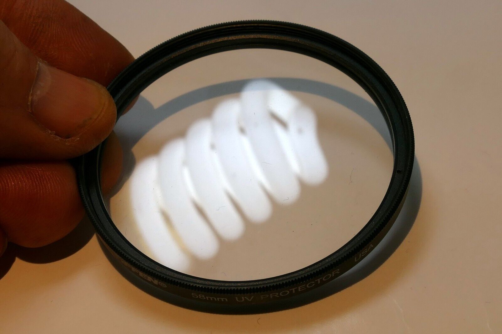 Tiffen UV 58mm Lens Filter Clear Lens Protector made in USA - OEM Genuine