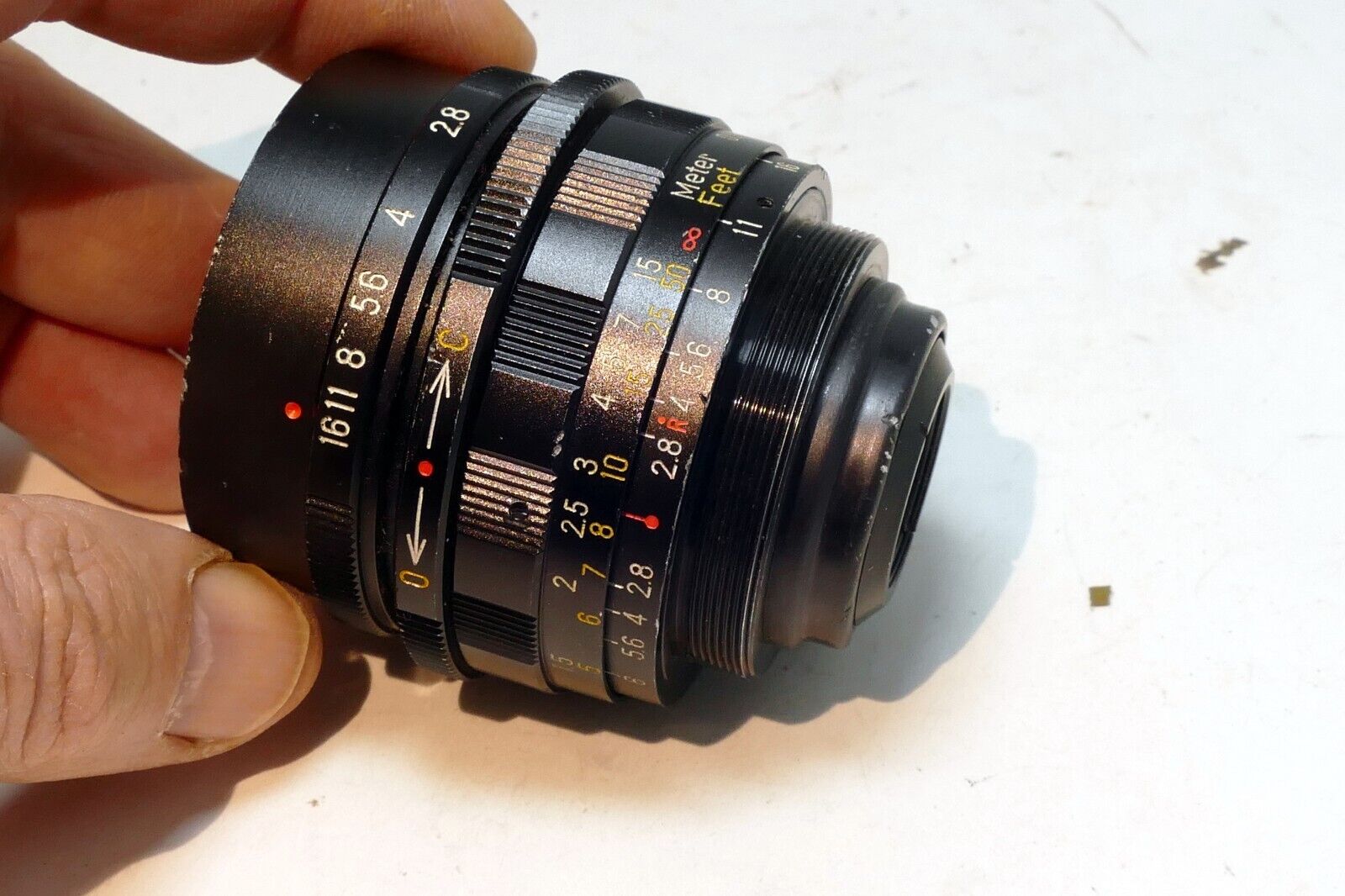 Rexigon 28mm f2.8 wide angle T2 Mount w/M42 Mount - AS IS Parts or Repair