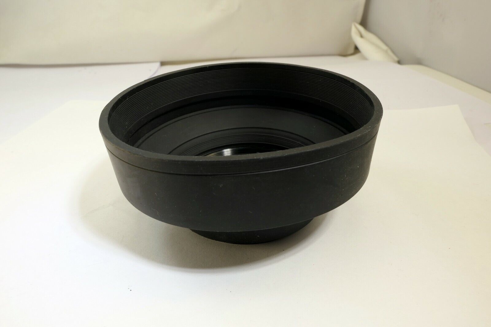 Lens Hood Shade Collapsible Rubber  58mm Normal to  Telephoto double threaded