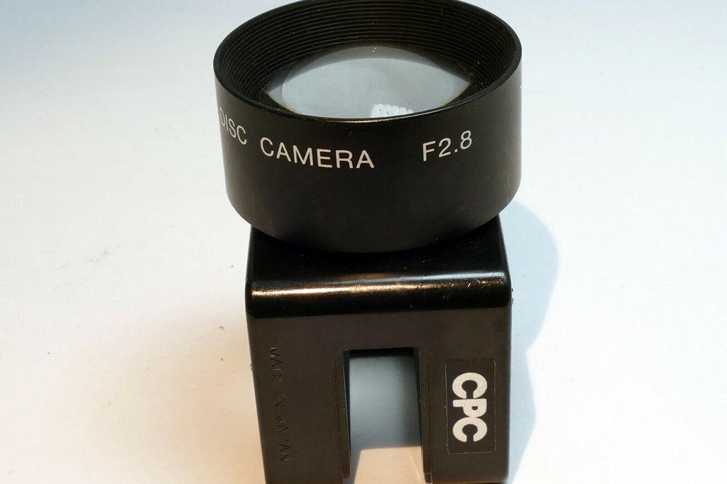 CONVERSION LENS FOR DISC CAMERA 1.5XX  ~ F2.8  AS IS