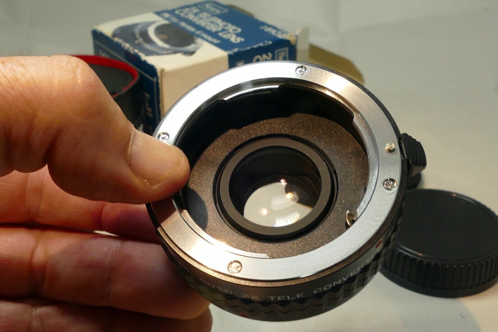 Sears Multi-Coated 2X Lens teleconverter for Pentax K PK mount manual focus