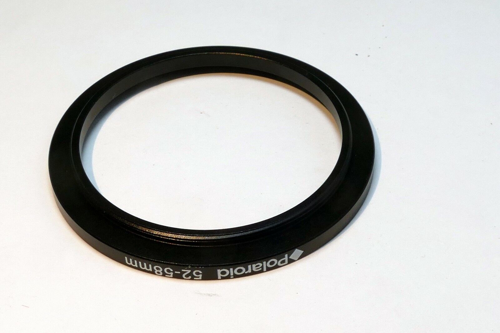 Polaroid 52mm to 58mm Step-up ring Metal adapter double threaded for lens filter