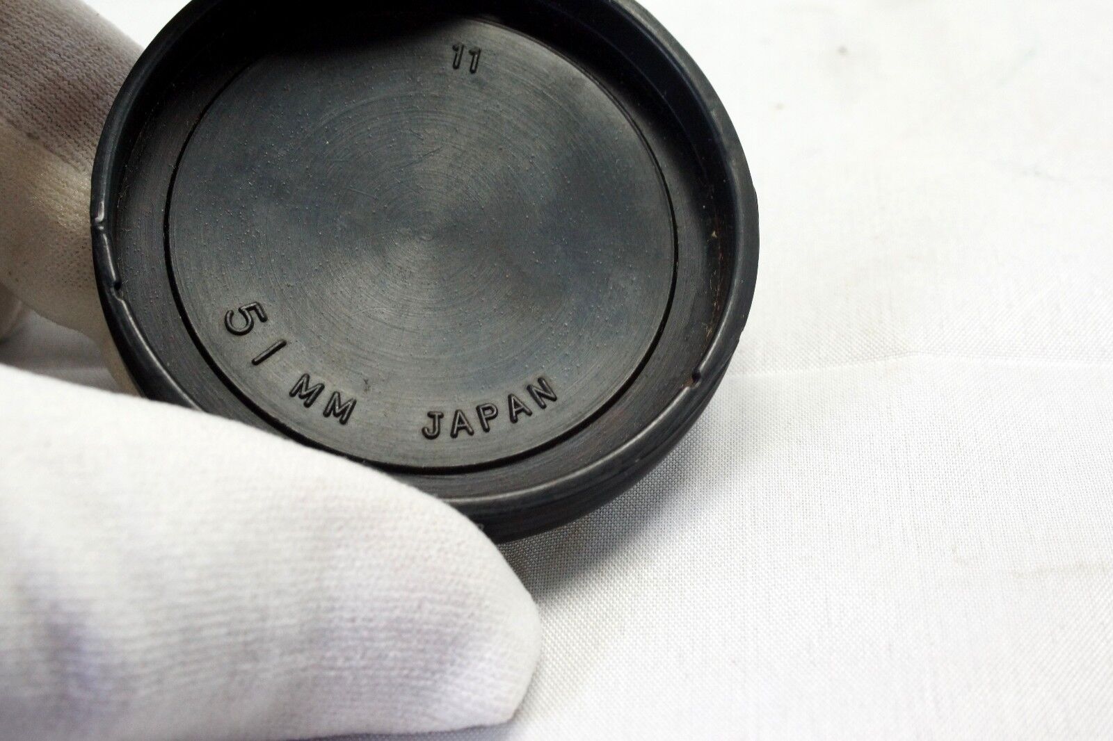 Vivitar 49mm Lens Cap snap on type -  slip on type 51mm ID Genuine Vintage