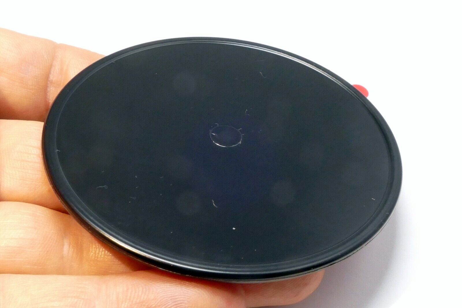 80mm stick on metal Lens Cap for camera w/ Adhesive tape