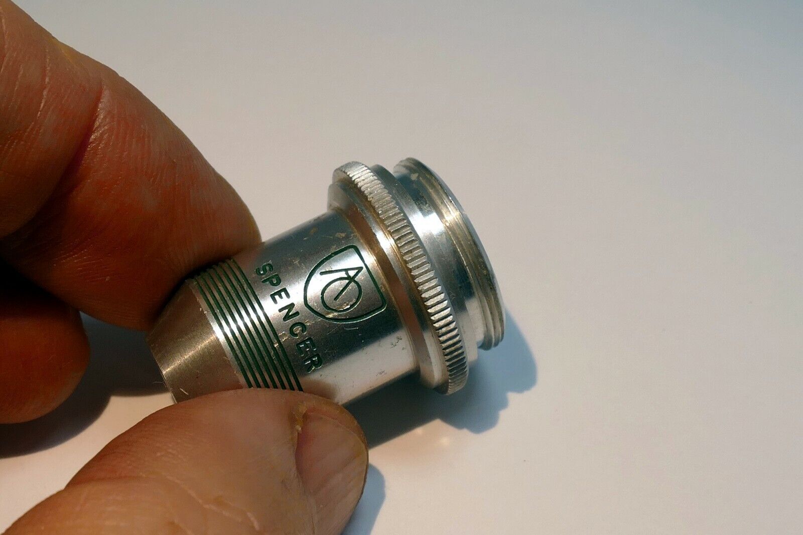 AO Spencer 10 0.25 Microscope Objective Lens 10X American Optical USA