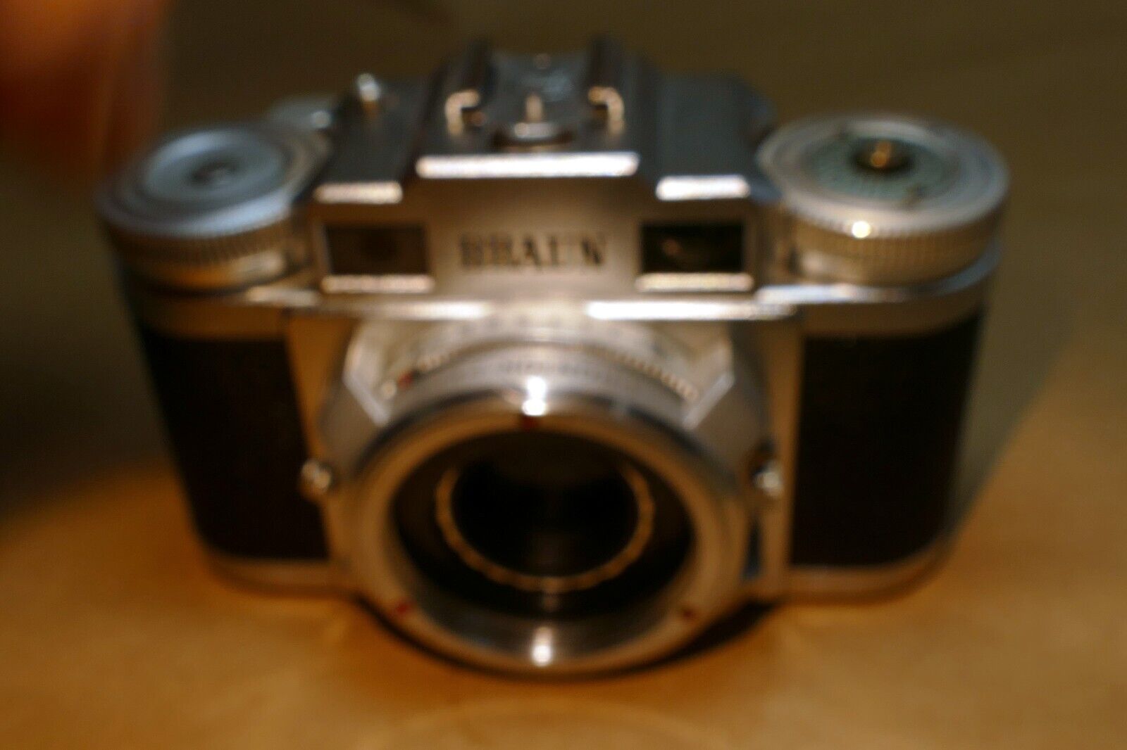 Braun Nurnberg Super II rangefinder camera body only double stroke winding