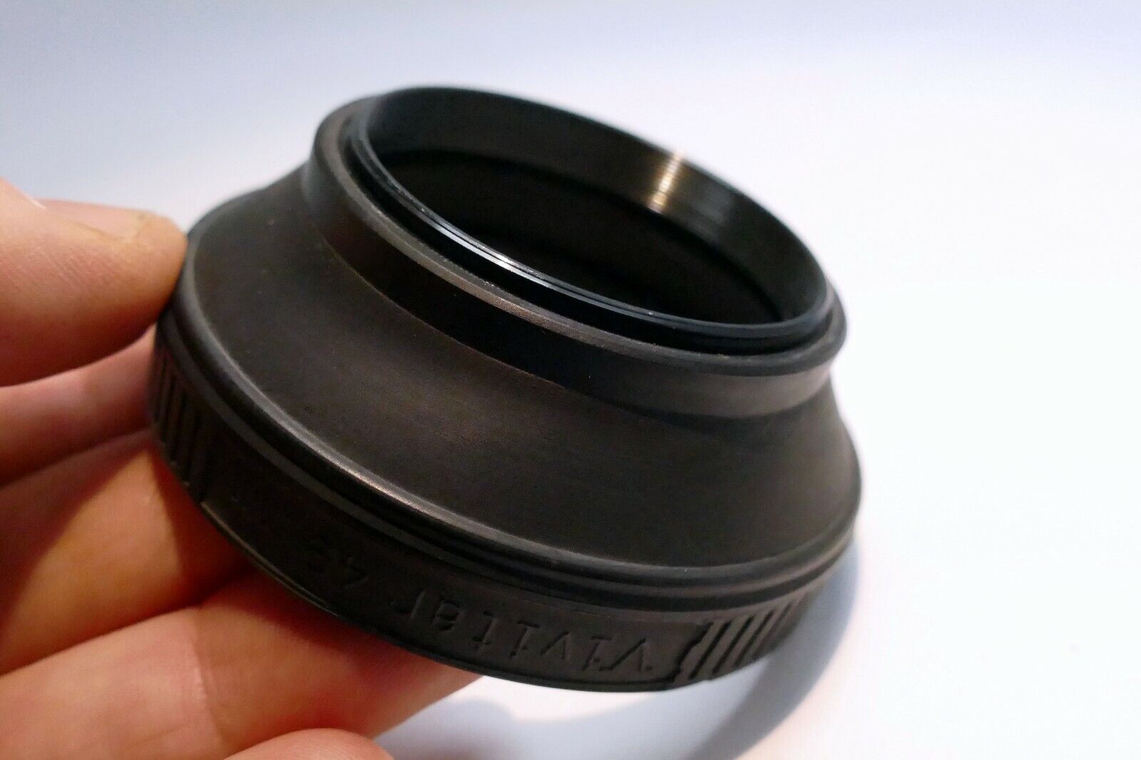 Vivitar 49mm rubber lens hood shade for 50mm f1.9 f2 lenses