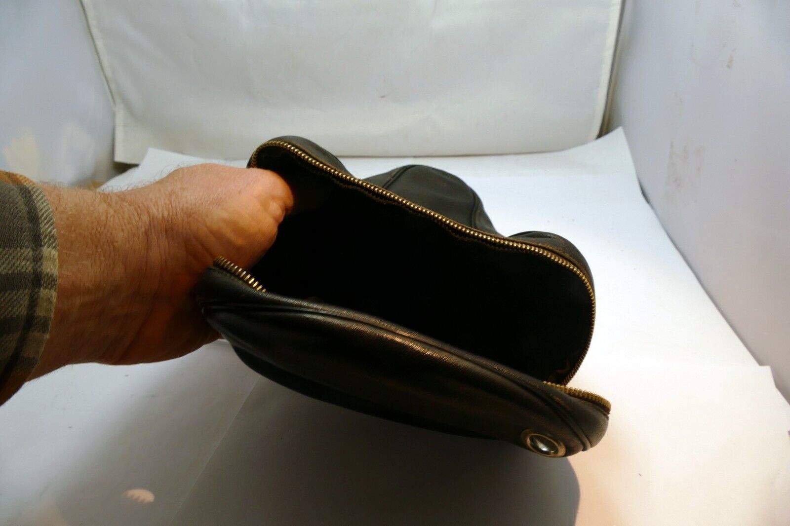 Original Benser Leather Soft Camera Case Germany for Leica M3 long nose 70-210mm
