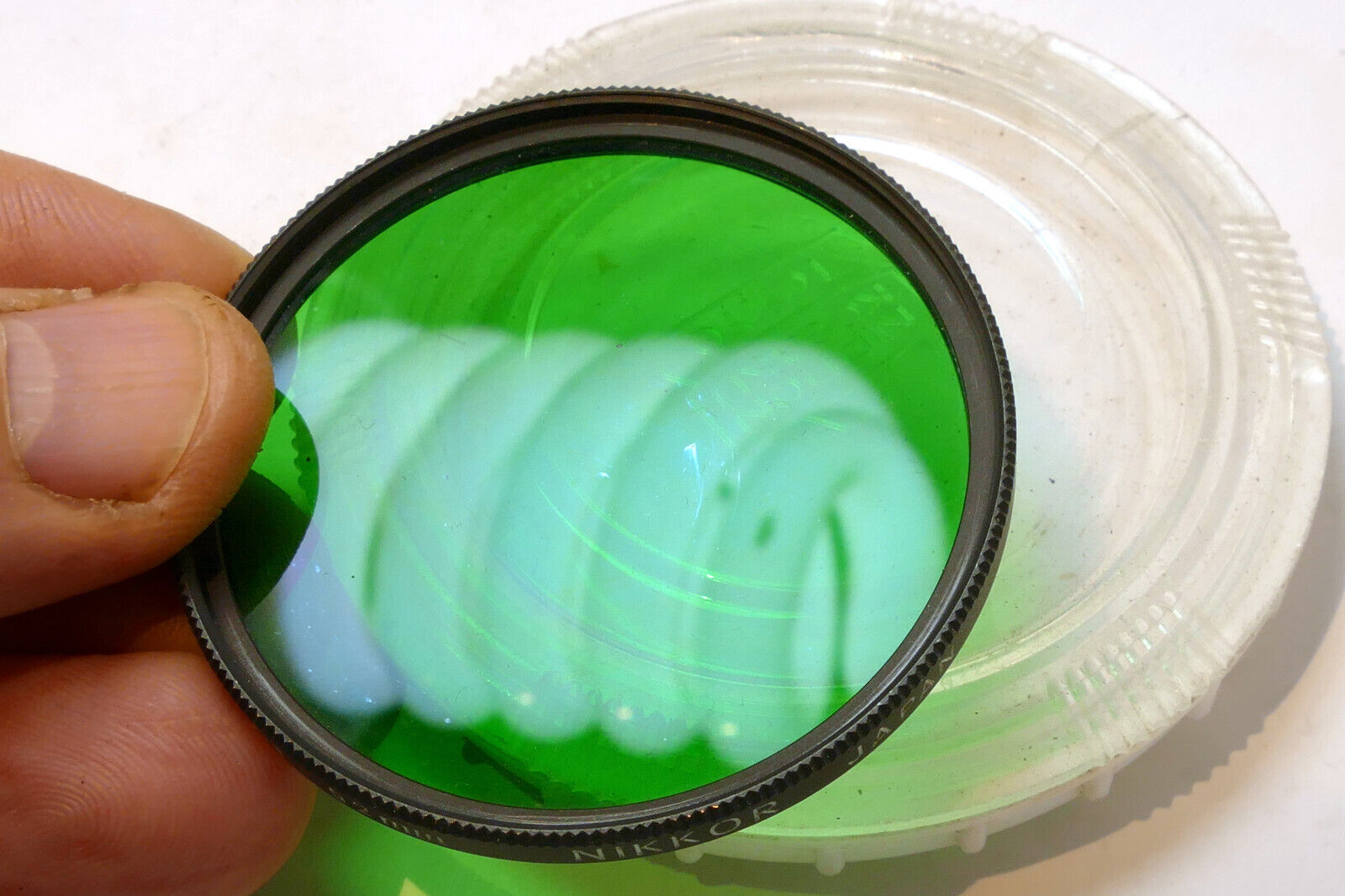 Nikon X1 52mm Filter Japan Nikkor Green  - Genuine  OEM