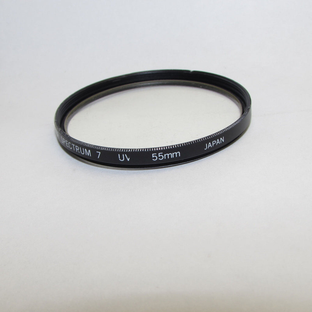 Used PromasterSpectrum 7 UV 55mm Lens Filter Made in Japan S311141