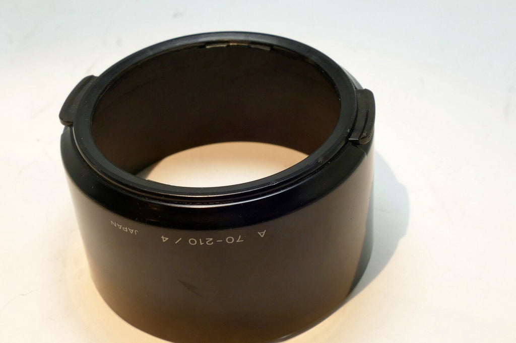 Minolta A 70-210mm f4.0 AF Maxxum Lens Hood Shade for 55mm rim beercan  OEM