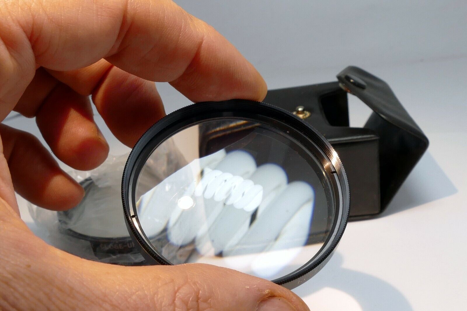 Rokunar Macro Lens 55mm +1 +2 +3 Filters threads screw in close-up   set kit