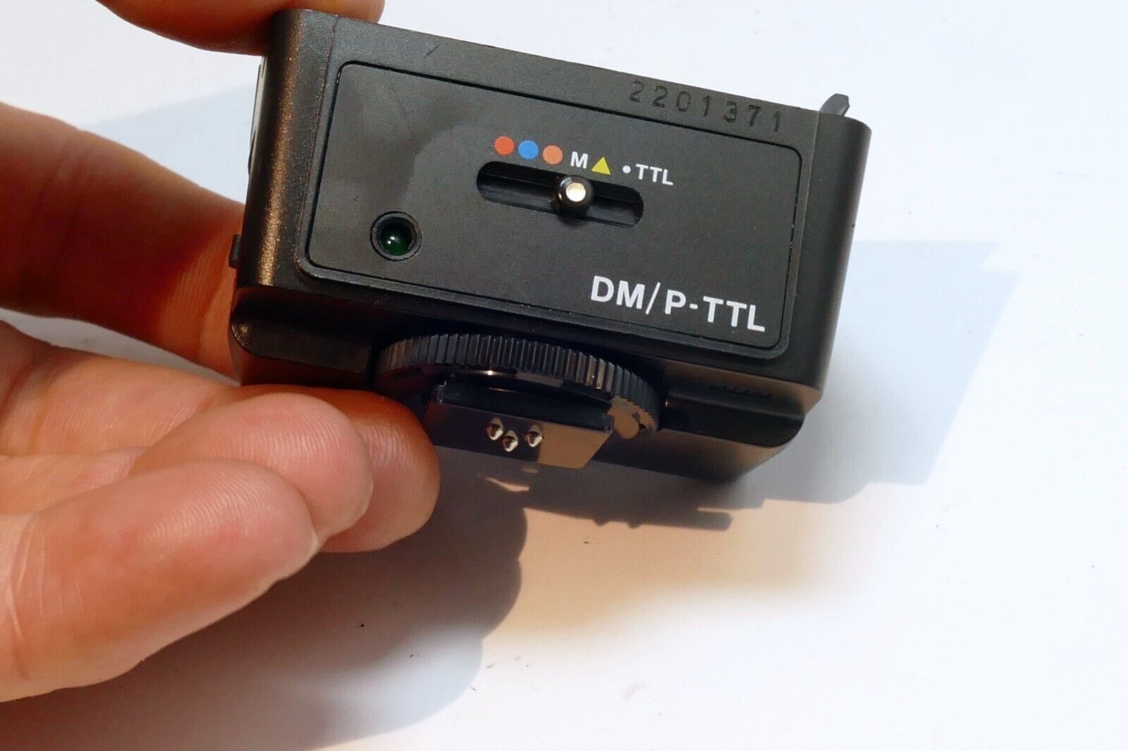 Vivitar DM Pentax P-TTL Adapter for flash 6 pin