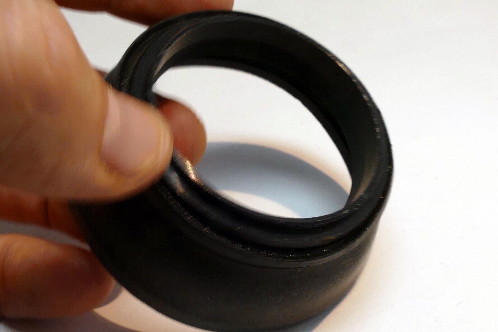Vivitar 49mm Metal Lens Hood Shade rubber rigid threaded