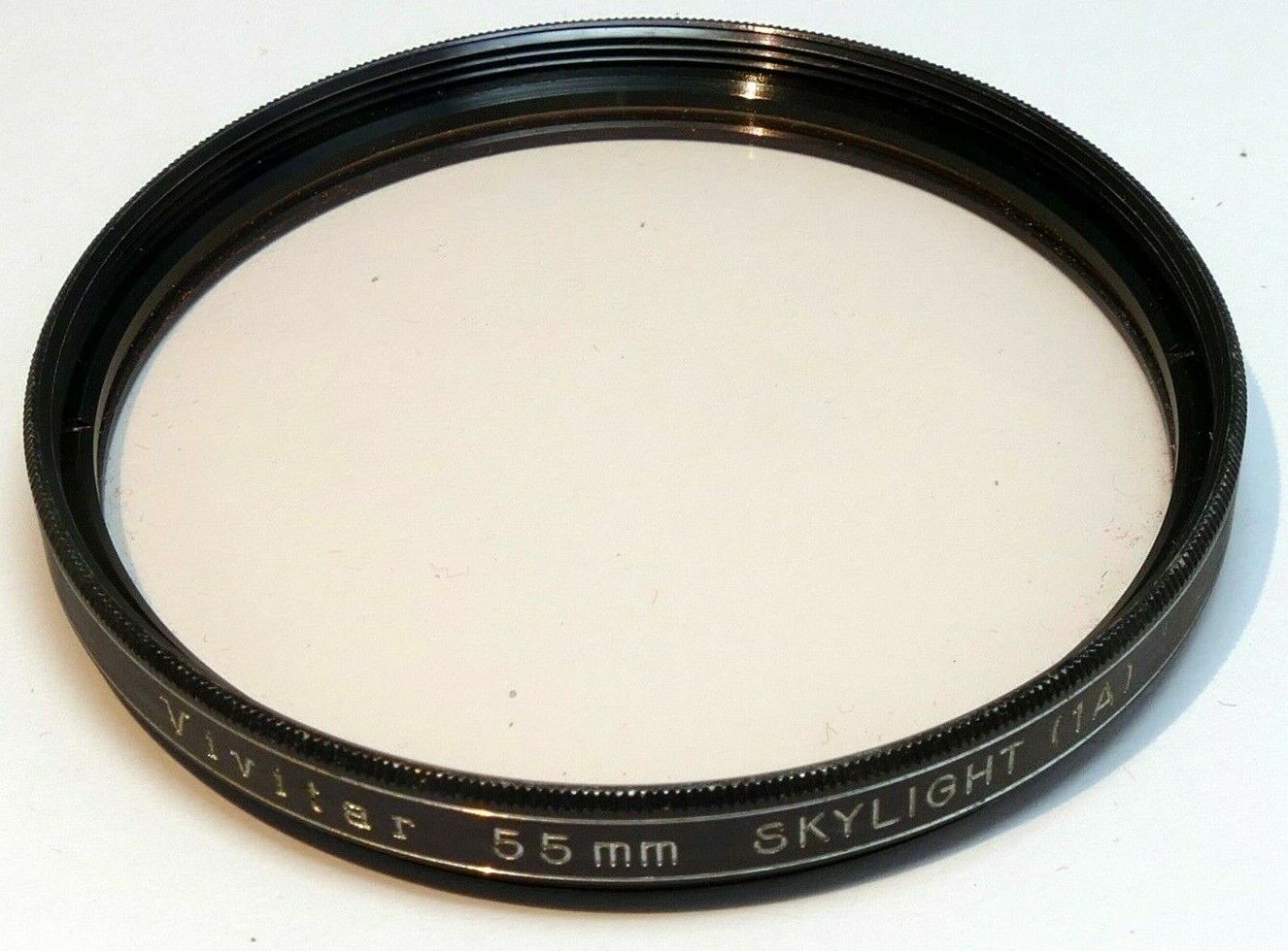 Vivitar 55mm Filter Skylight 1A sky worming made in Japan