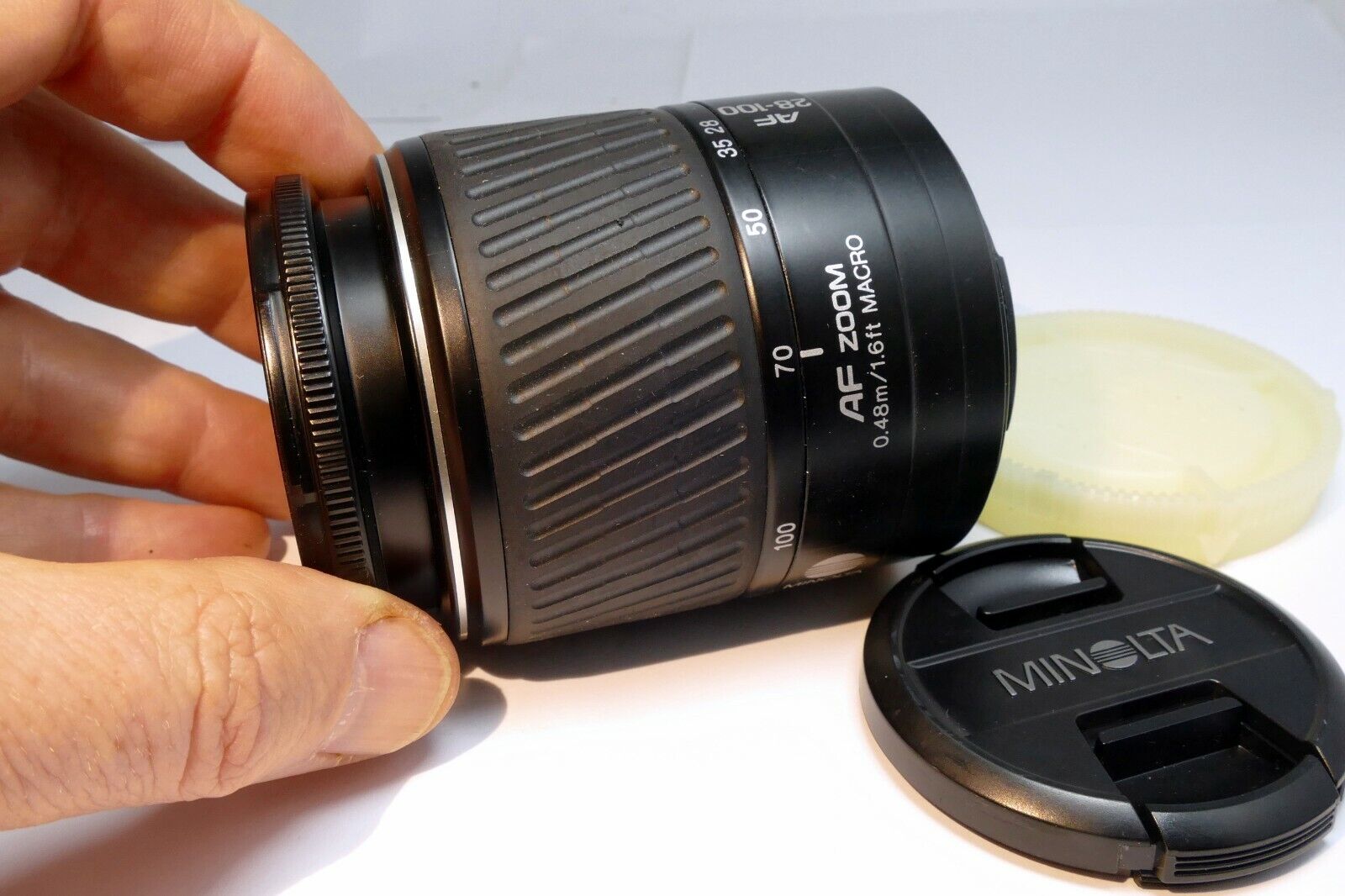 Minolta AF 28-100mm f3.5-5.6 D zoom Lens For α37 α58 α68 Alpha auto focus black