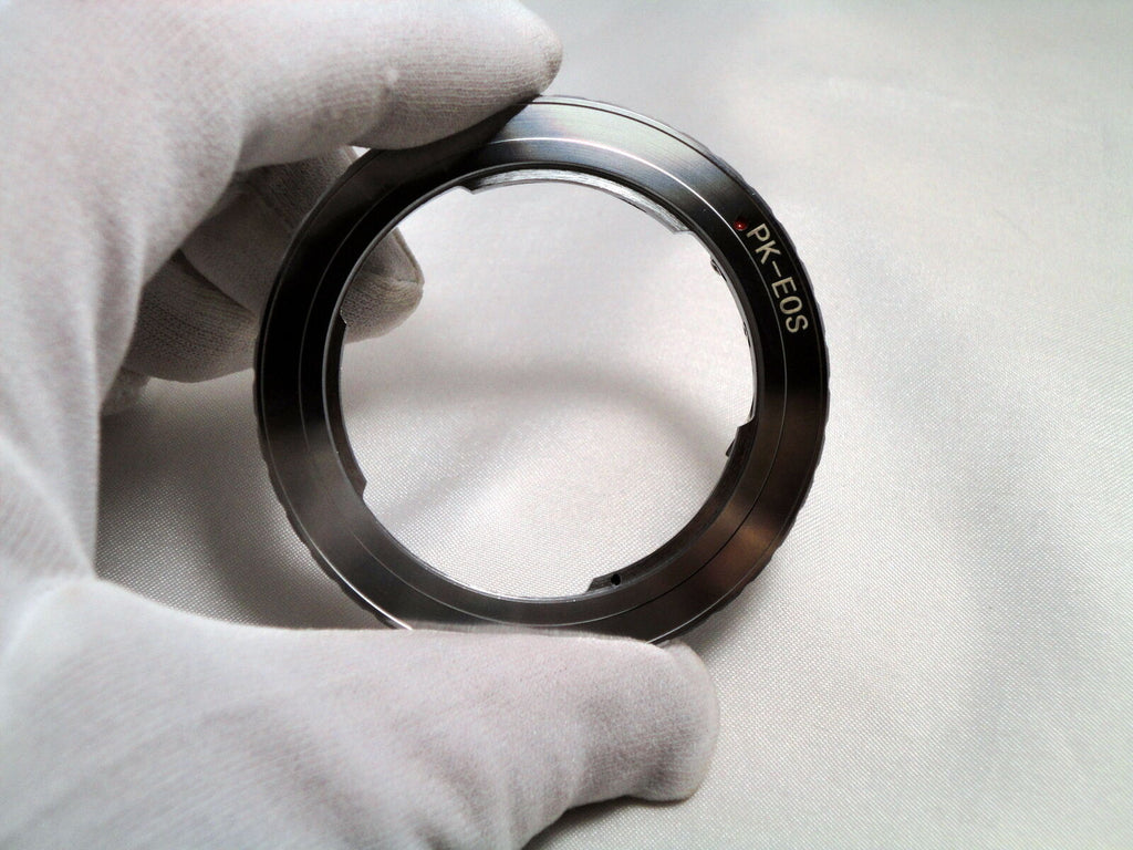 Pentax K PK KR KA A FA M Lens to Canon EOS EF-S Camera mount adapter Ring T7i
