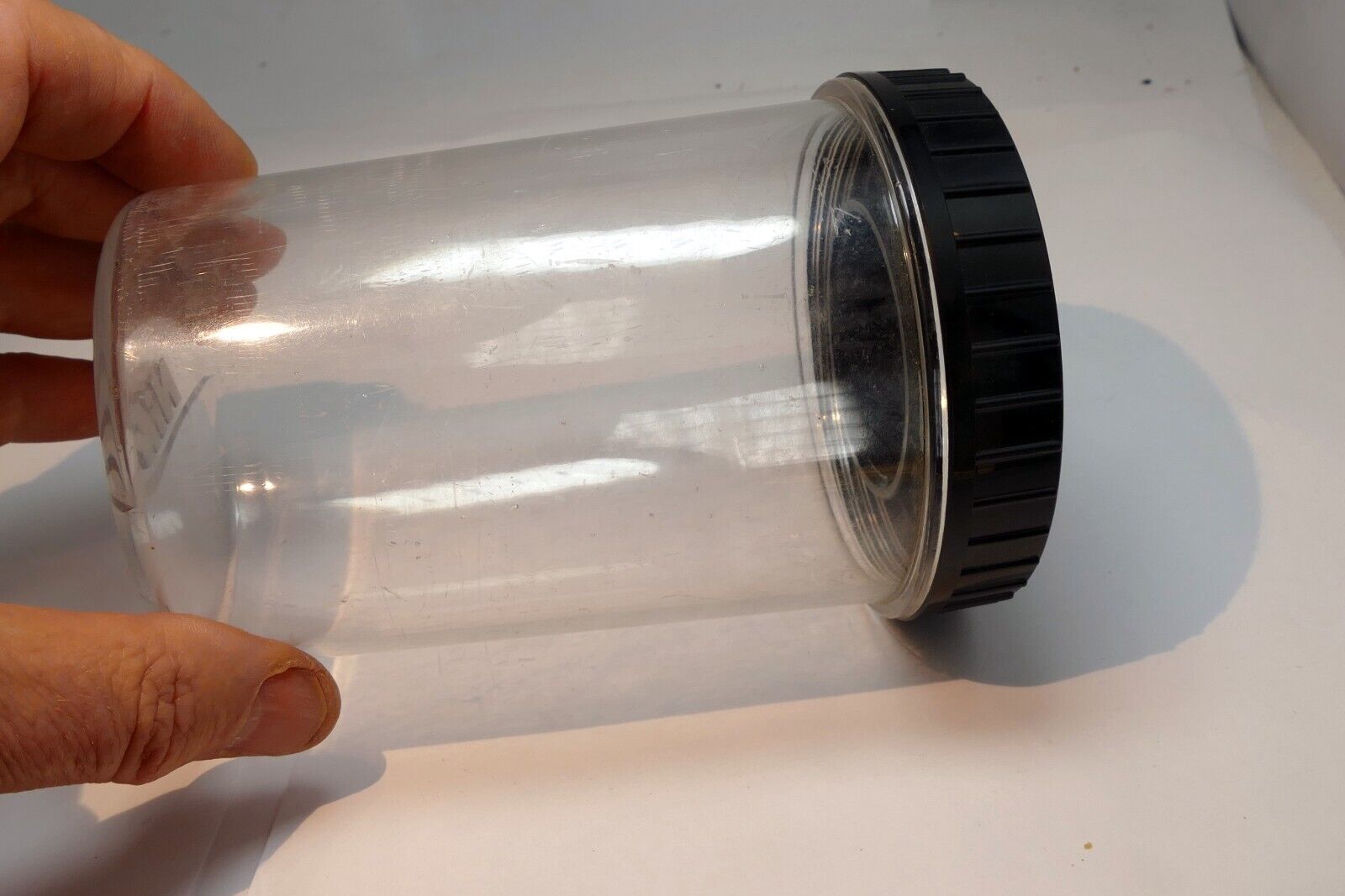 Clear Plastic Protective Case Nikon 85mm f1.8 105mm f2.5 Ai-s Nikkor genuine OEM