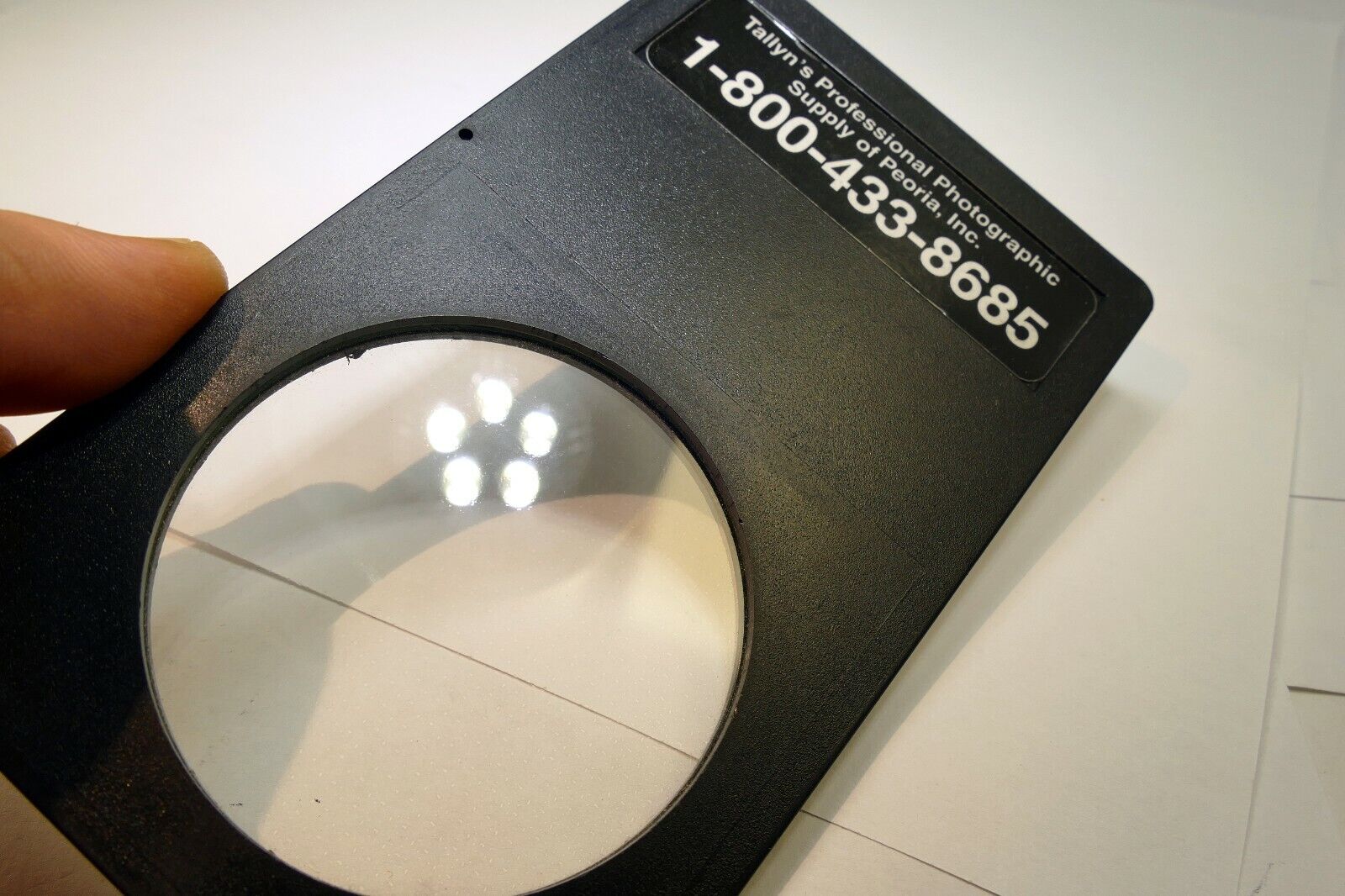 TALLYN Soft Fuser # 2 Filter 3 inch for Portraiture Lindahl Diffusion Focus