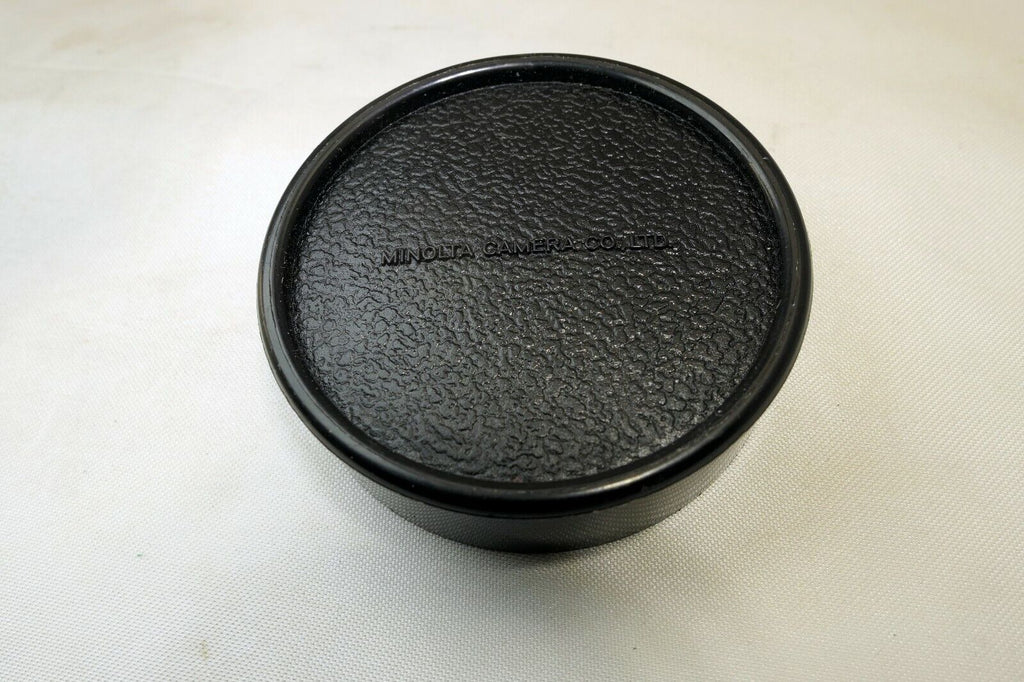 Minolta Camera Co LTD Slip on Rear Lens Cap Japan SR MC MD mount Genuine Vintage