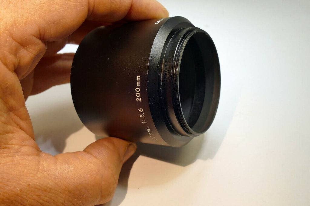 Pentax 49mm Lens Hood Shade Metal for Takumar Asahi 150mm f4 200mm f5.6 M42