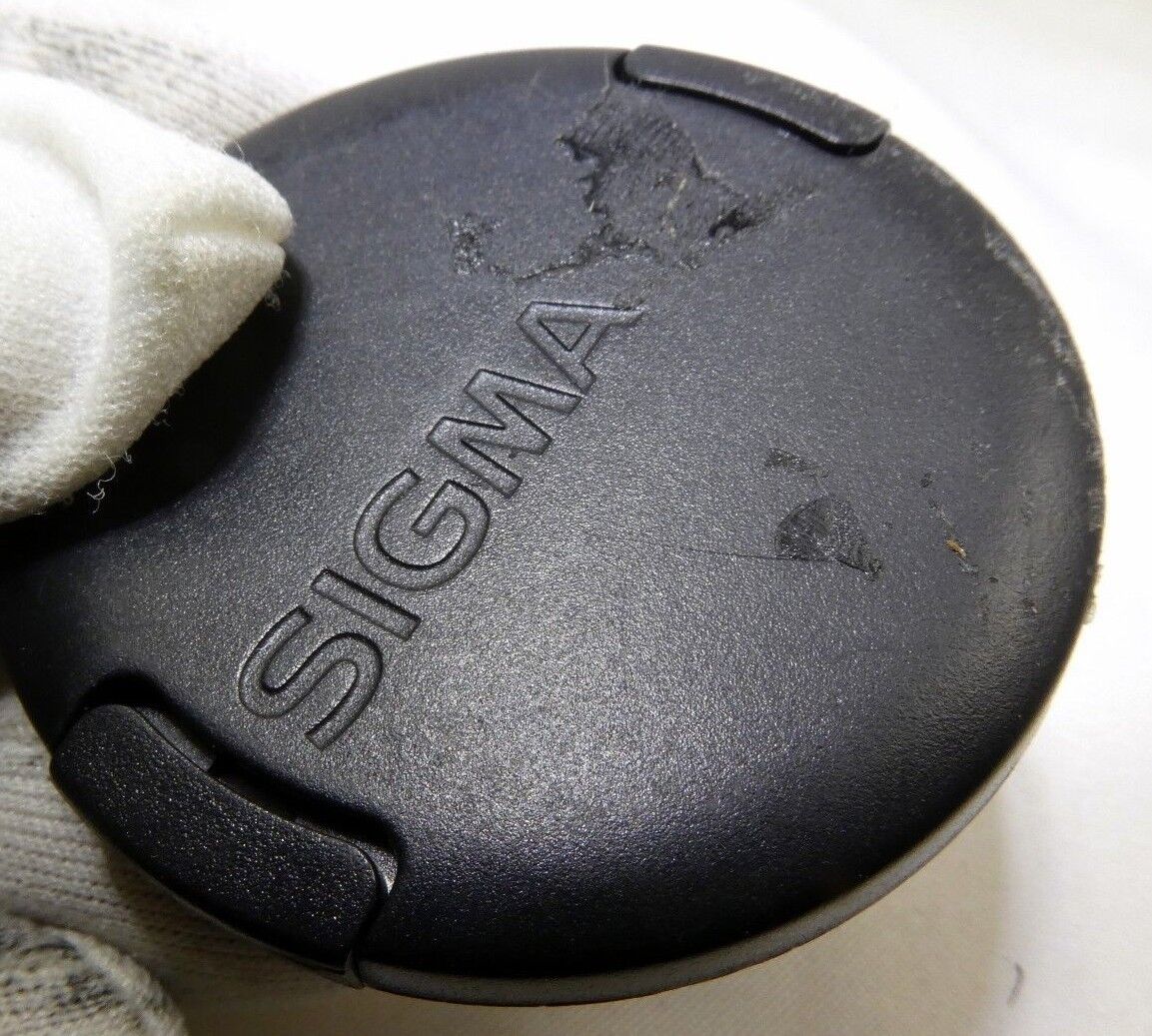 Sigma 52mm Front Lens Cap Snap on type all Black