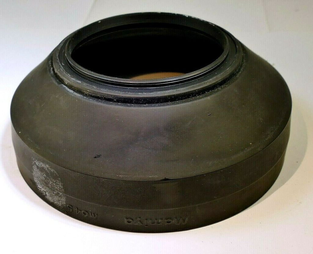 Mamiya 58mm Lens threaded Rubber Hood shade wide angle 55mm f2.8 Sekor C 645