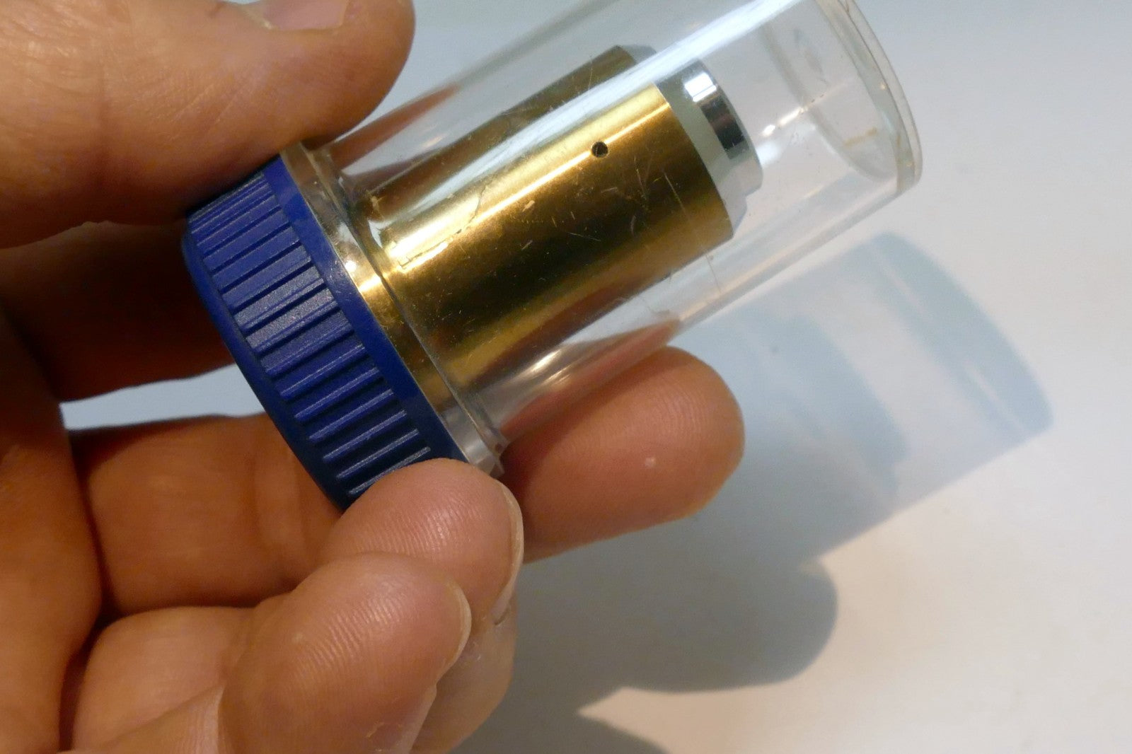OLYMPUS Microscope Objective lens without markings
