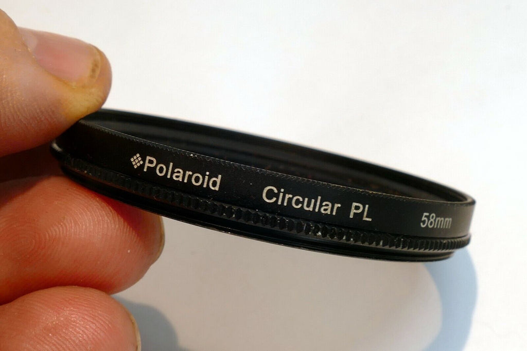 Polaroid 58mm C-PL Filter Circular Polarizing made in Japan Polarizer