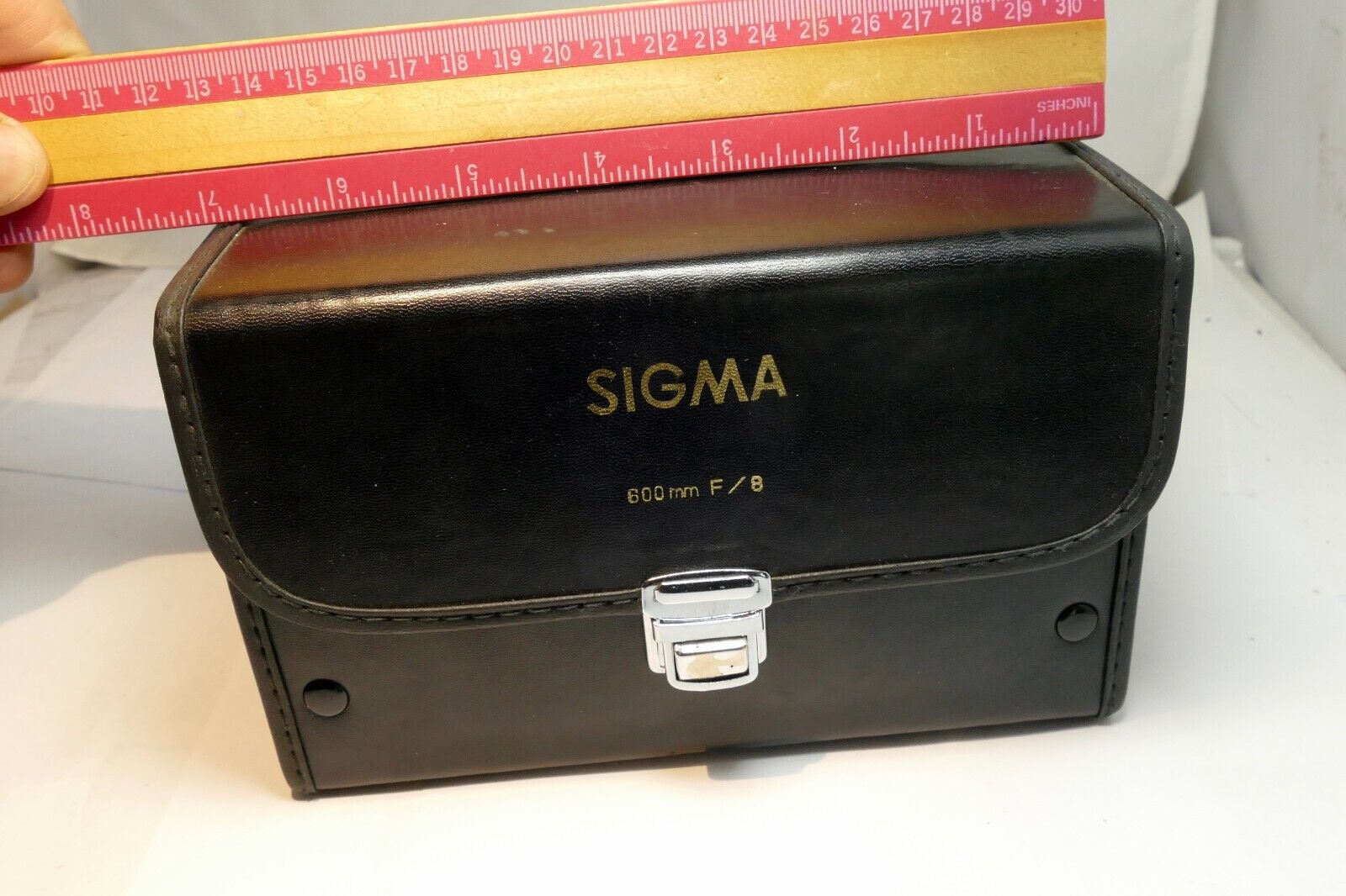 Sigma hard Case w/ Strap 3X6" for  24-70mm f2.8 APO EX HSM lens