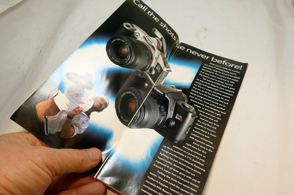 Canon EOS REBEL G 35mm  Camera Brochure Sales Advertisement