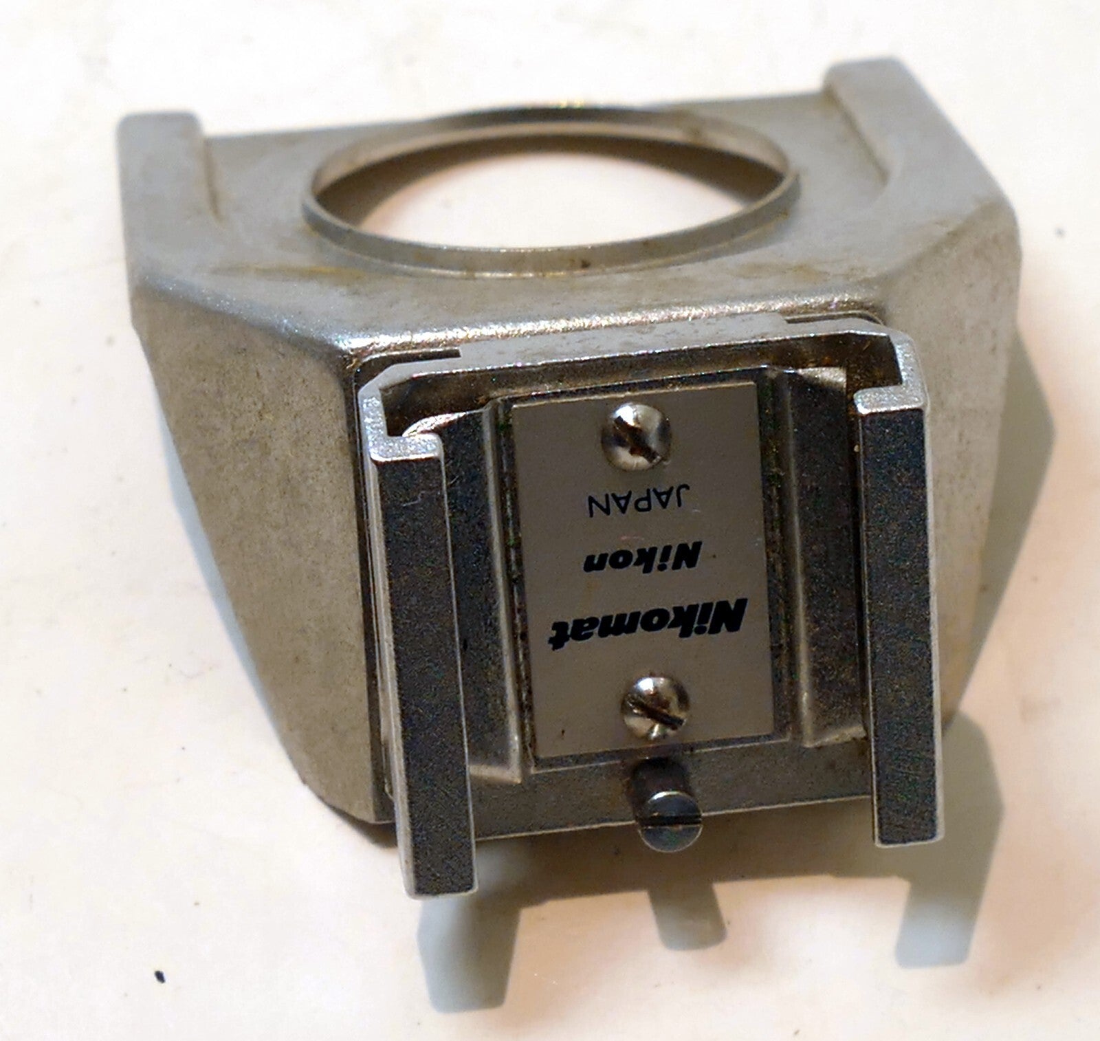 Nikon Nikomat adapter Flash Coupler for FT n 35mm cameras - Chrome