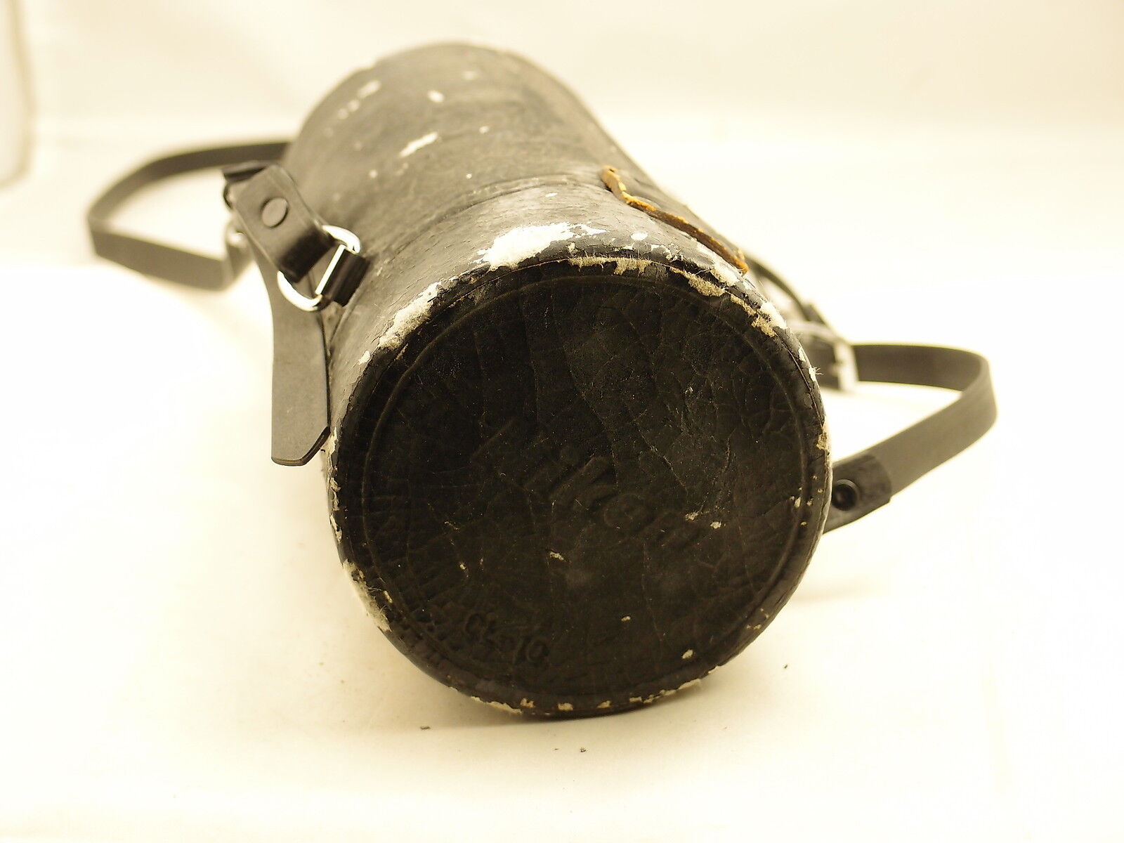 Vintage Vivitar Hard Camera Lens Case Cover With Strap 7 " tall
