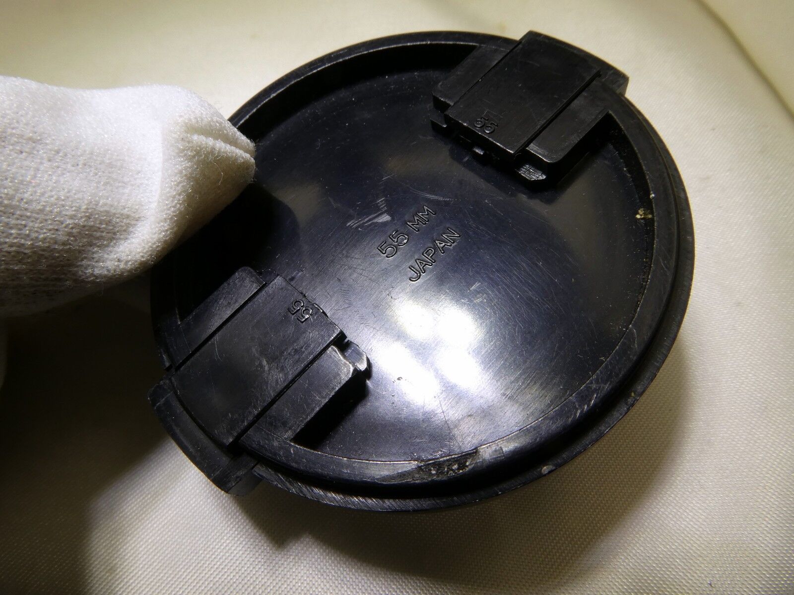 Vivitar 55mm Lens Front Cap Snap on type Plastic Genuine OEM