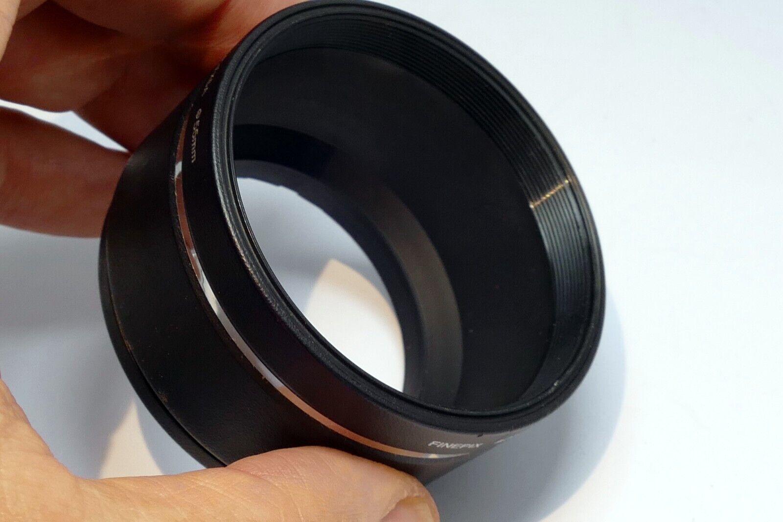 Adapter ring AR-FX5A from 49mm to 55mm Lens hood Shade fujifilm Finepix S5100