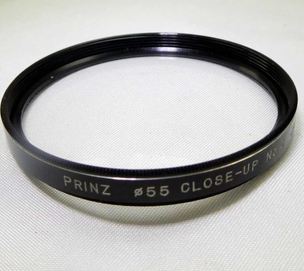 Prinz  55mm Lens Filter Close-up Macro No 3 + 3