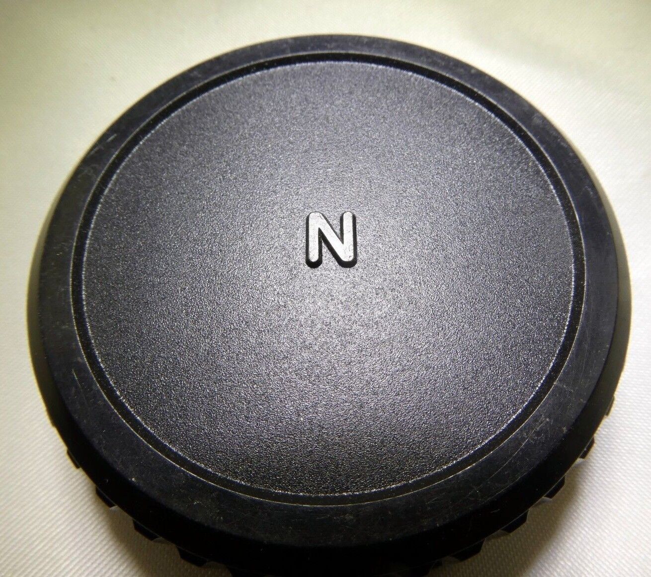 Vivitar Rear Lens Cap for Nikon AF lenses "N"  twist on type Black plastic