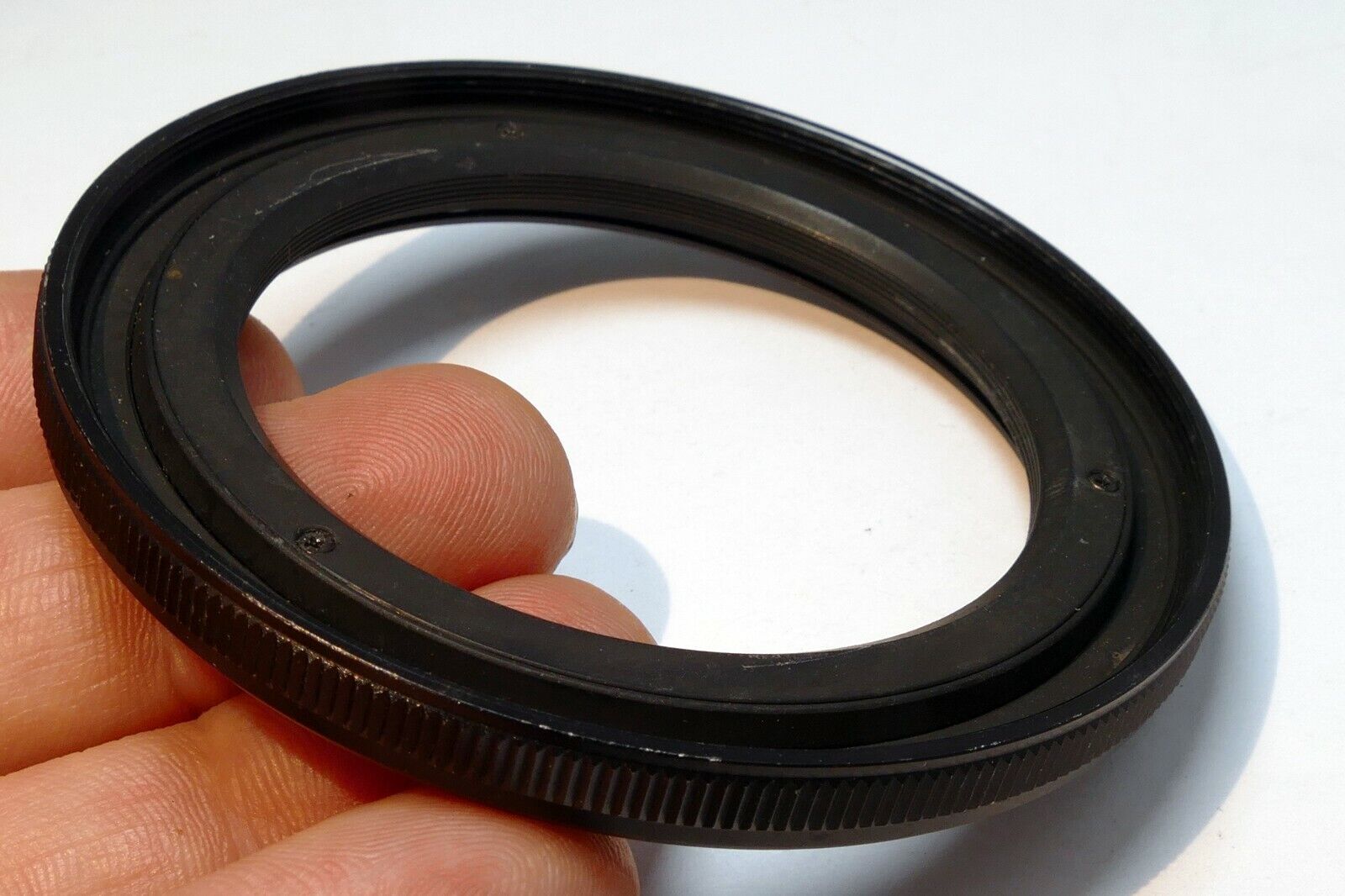 77mm ID Lens ring female threads with 55mm ID center