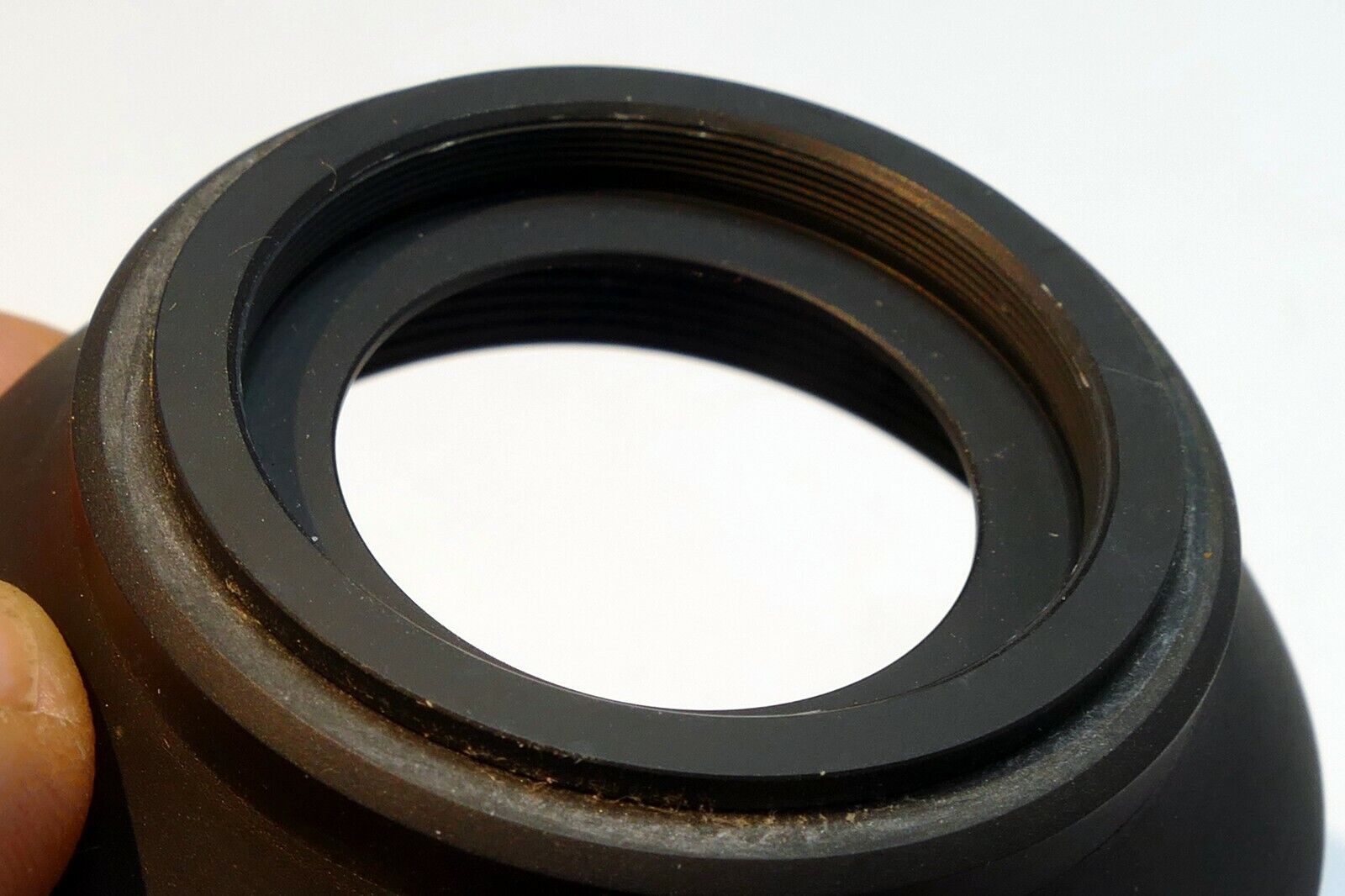 33mm Collapsible Rubber Lens Hood vintage  female threaded
