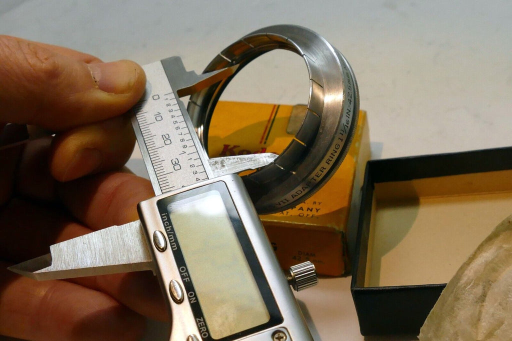 Kodak series VII 7  1 11/16" 42.5mm Adapter ring w/ retainer ring Filter Holder