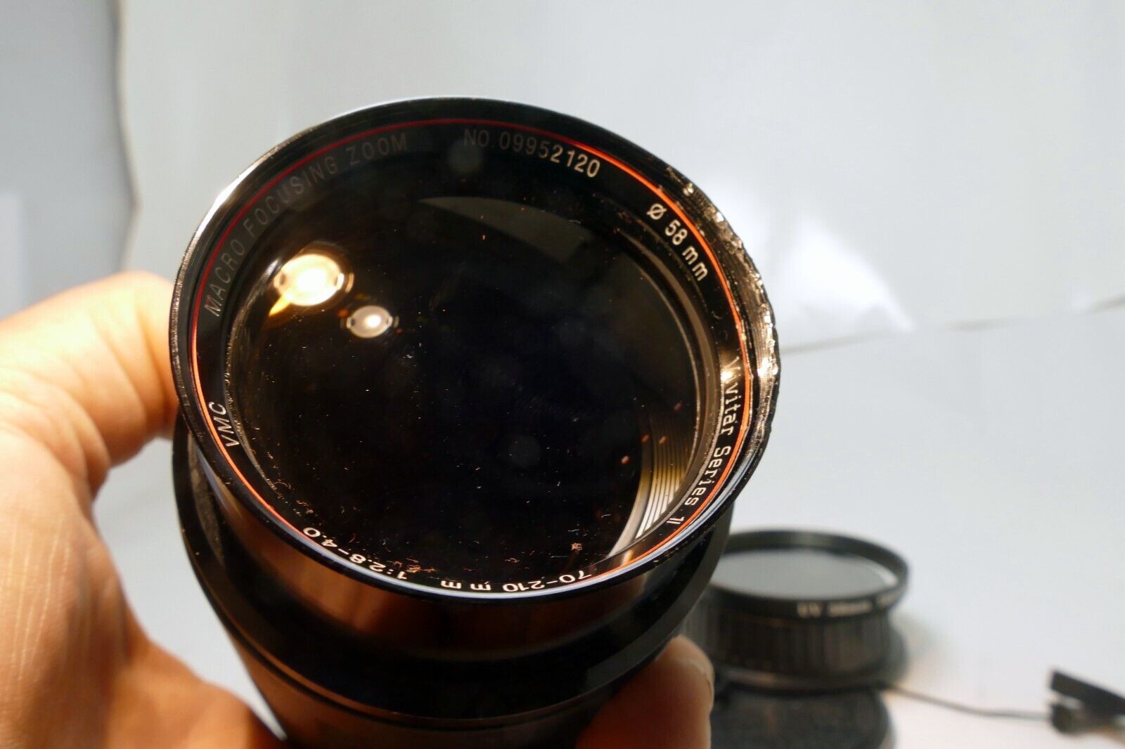 Vivitar Series 1 70-210mm f2.8-4 Macro Focusing Zoom for CANON FD = PARTS AS IS